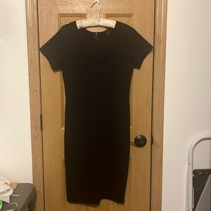 Forever 21 size medium black mid length dress